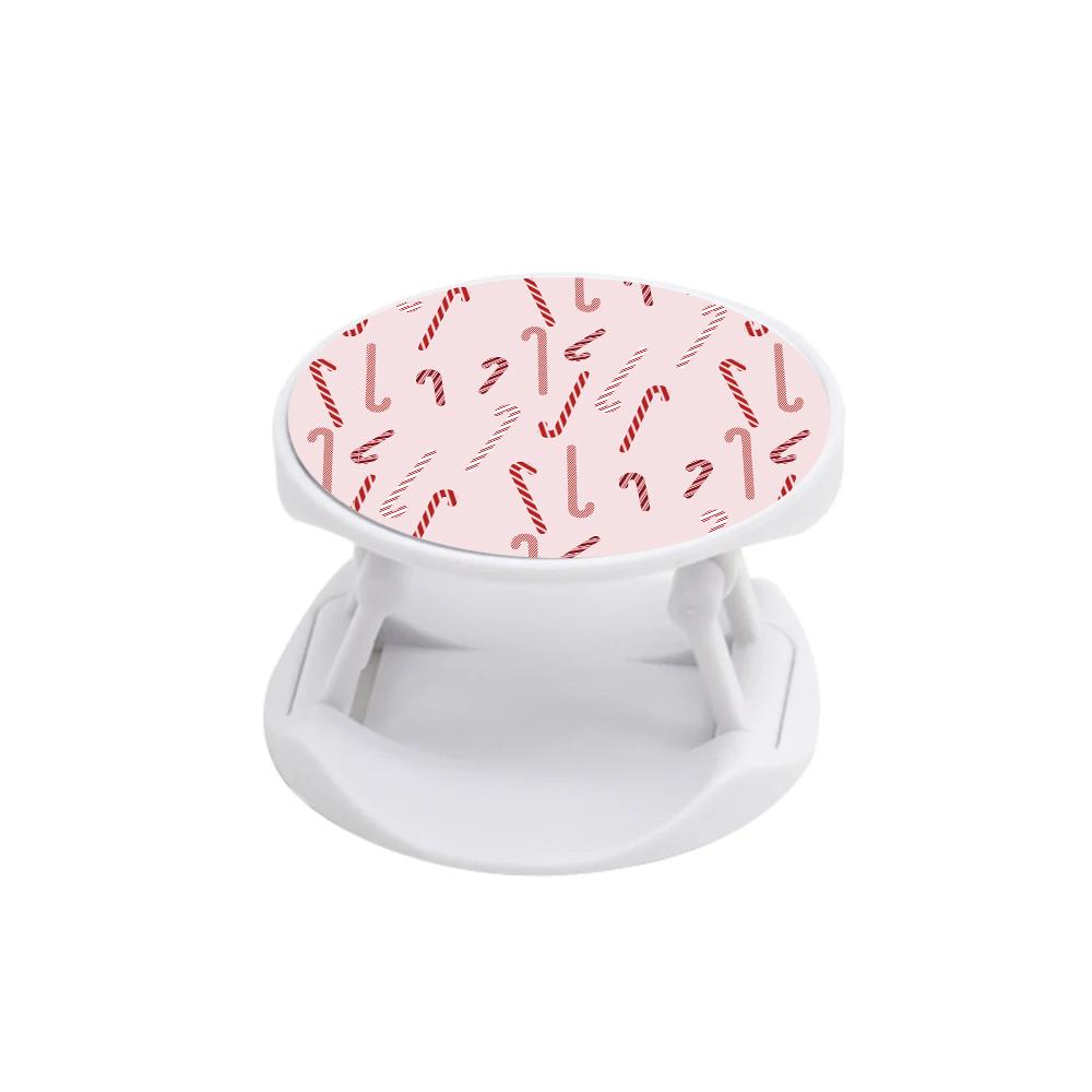 Pink Candycane Christmas Pattern FunGrip