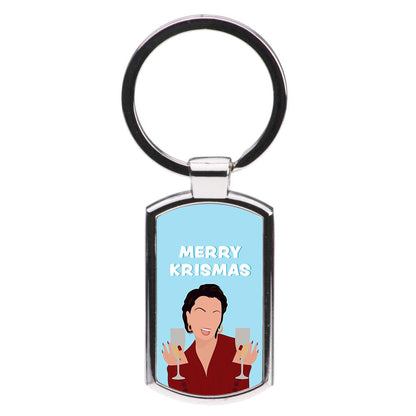 Merry Krismas - Kardashian Christmas Luxury Keyring