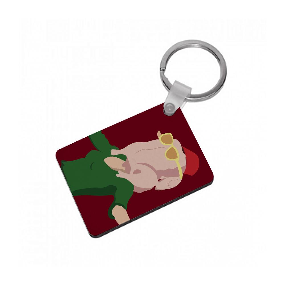 Monica's Turkey - Friends Keyring