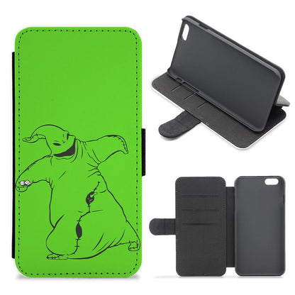 Oogie Boogie - Nightmare Before Christmas  Flip / Wallet Phone Case