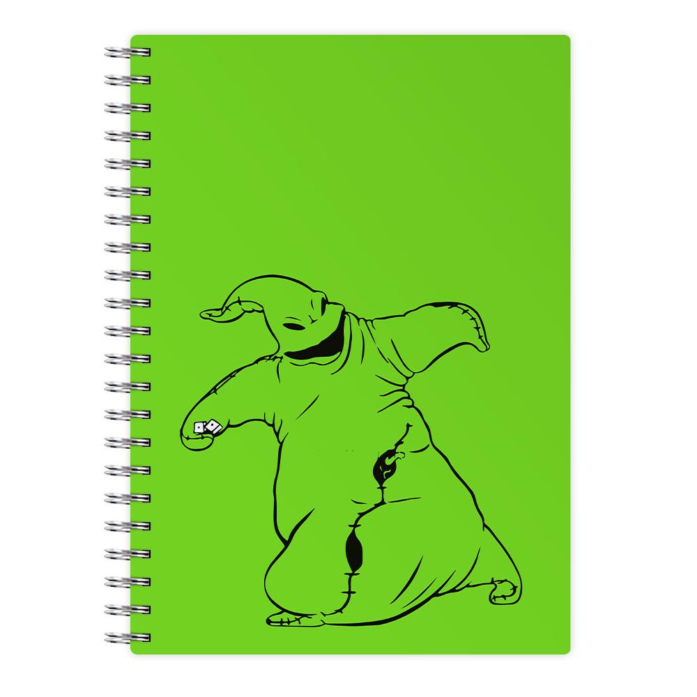 Oogie Boogie - Nightmare Before Christmas  Notebook