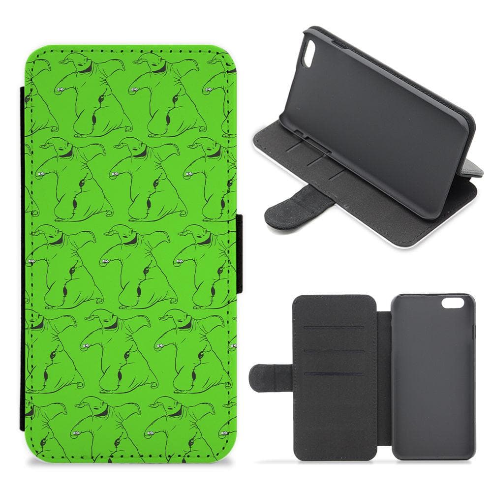 Oogie Boogie Pattern - Nightmare Before Christmas  Flip / Wallet Phone Case