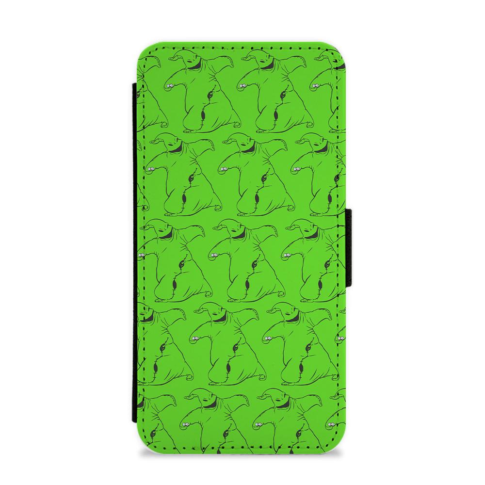 Oogie Boogie Pattern - Nightmare Before Christmas  Flip / Wallet Phone Case