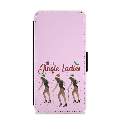 All the Jingle Ladies Beyonce - Christmas  Flip / Wallet Phone Case