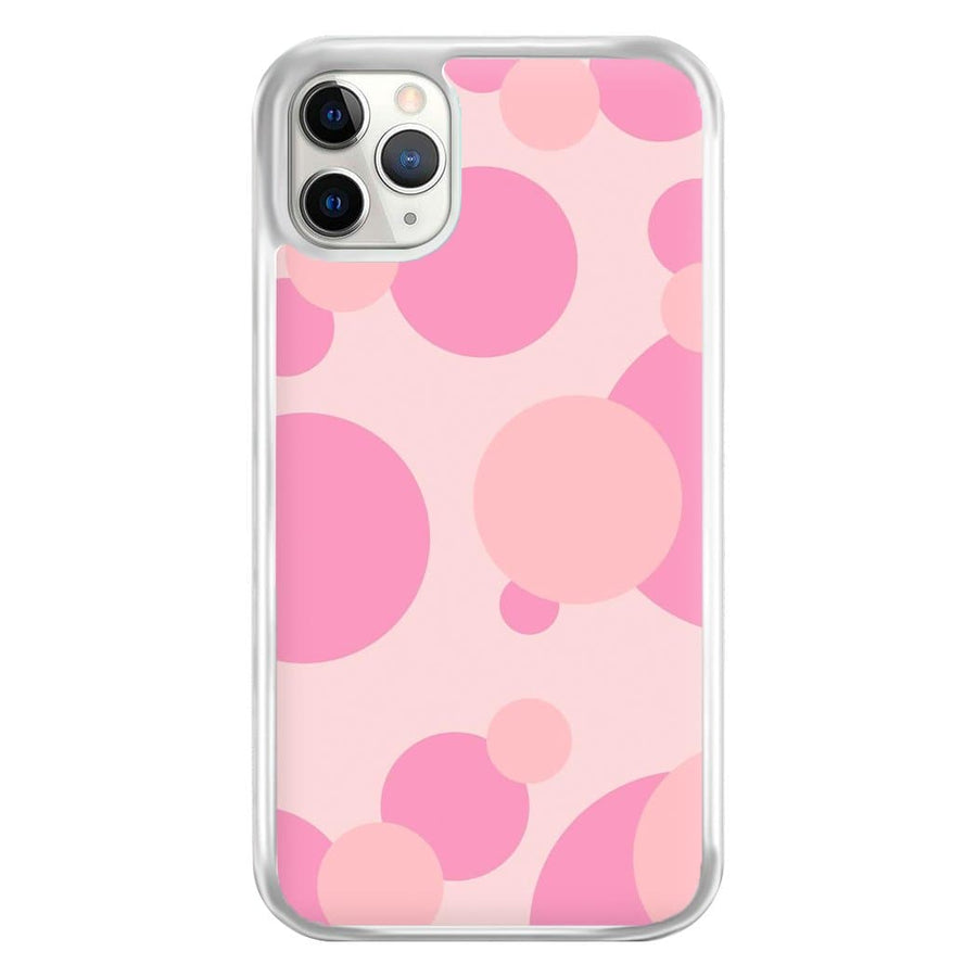 Pink Bubble Pattern  Phone Case
