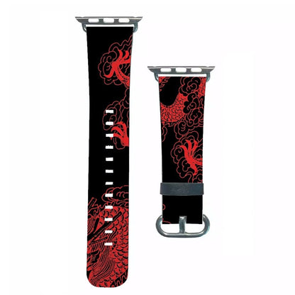 Red Dragon Apple Watch Strap