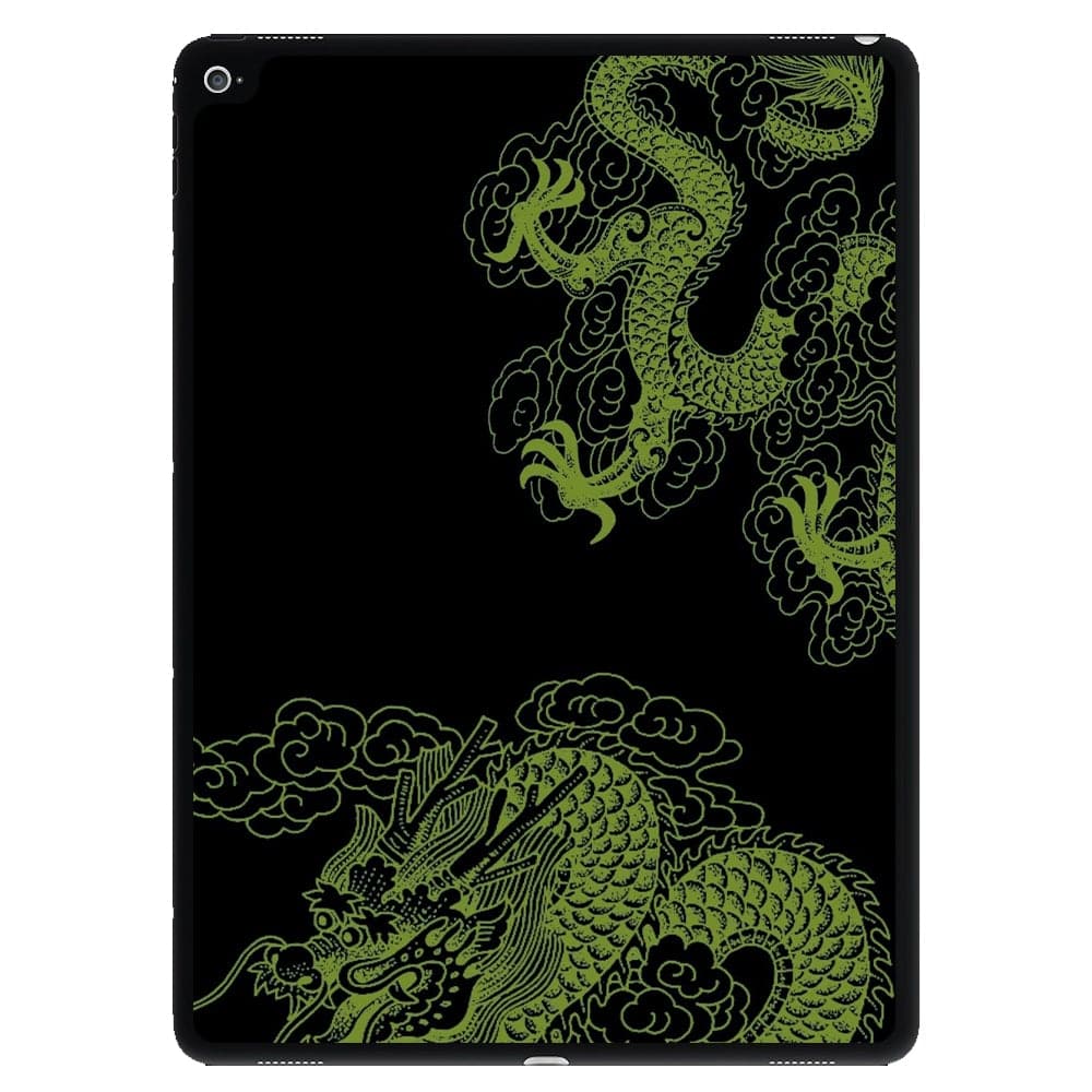 Yellow Dragon iPad Case