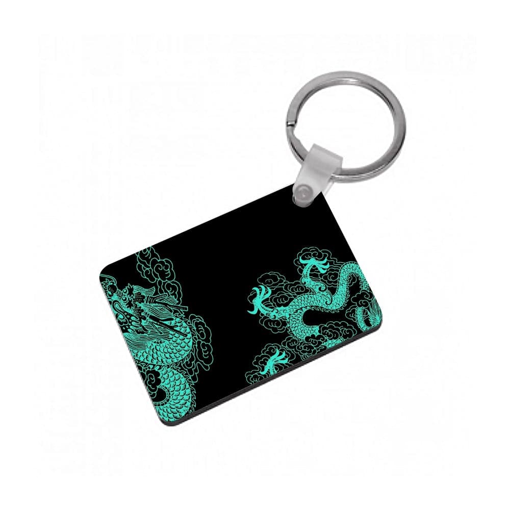 Green Dragon Keyring