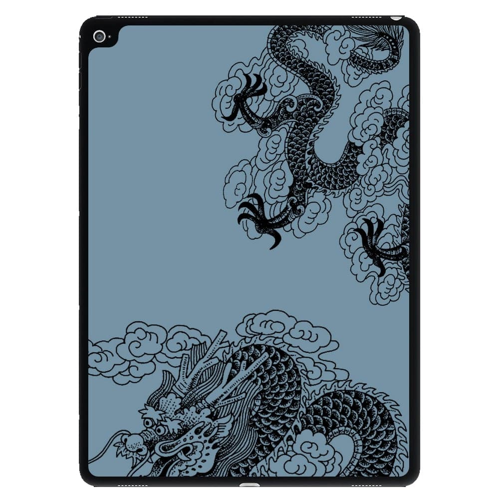Black Dragon iPad Case