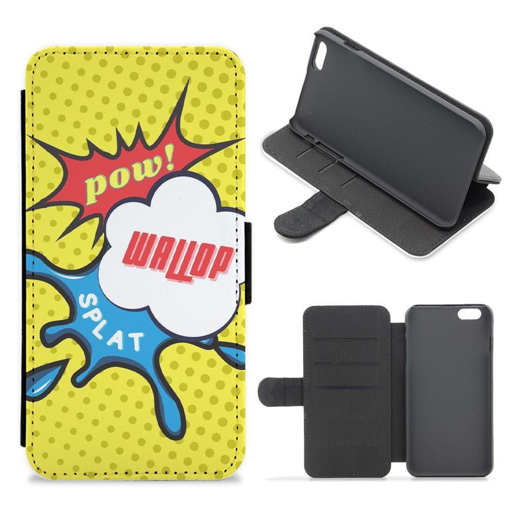 Wallop - Pop Art Flip / Wallet Phone Case