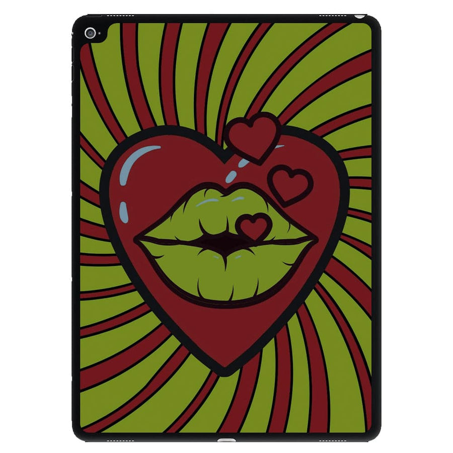 Spiral Kiss - Pop Art iPad Case