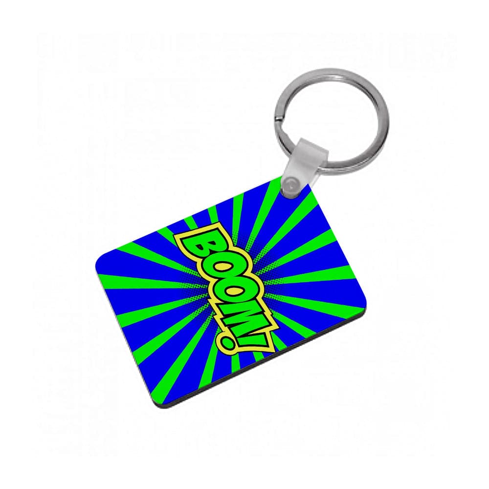 Boom - Pop Art Keyring