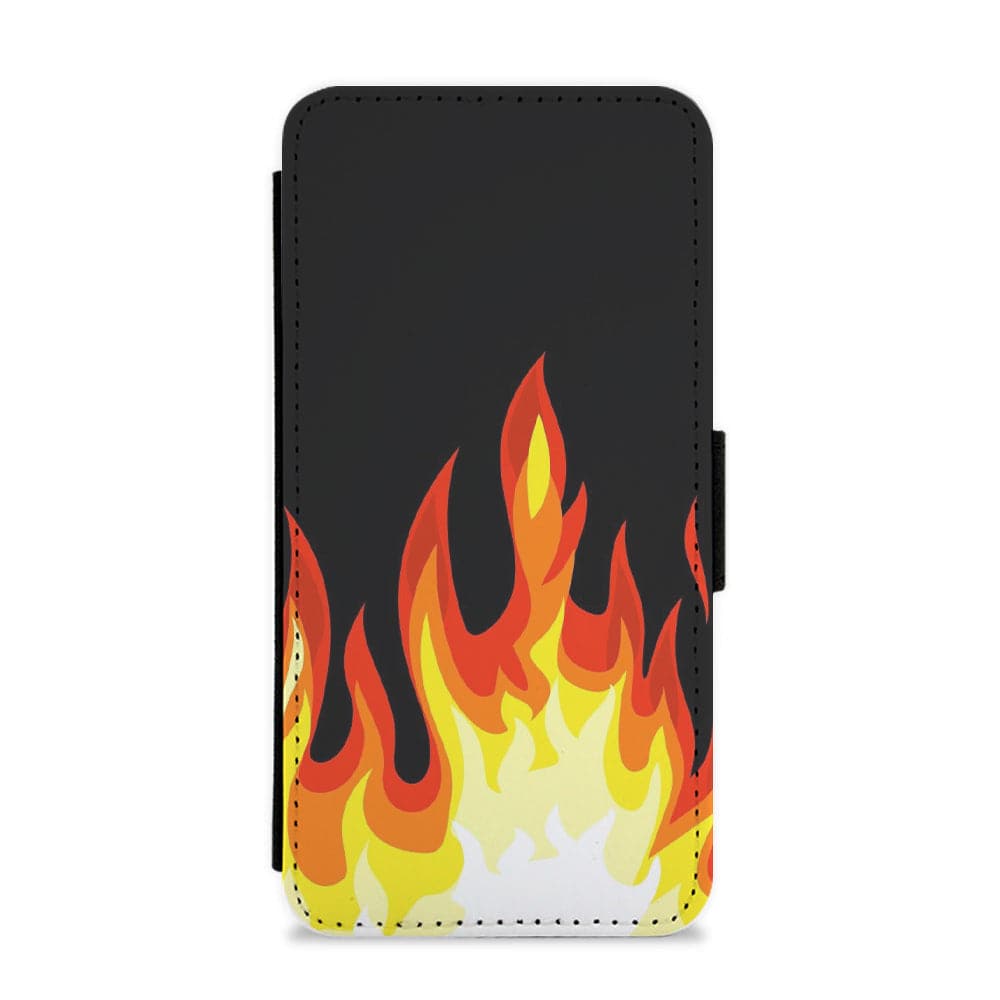 Black Flame  Flip / Wallet Phone Case