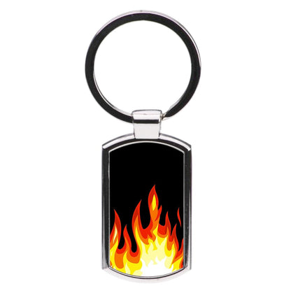 Black Flame  Luxury Keyring