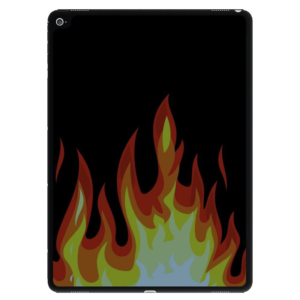Black Flame  iPad Case