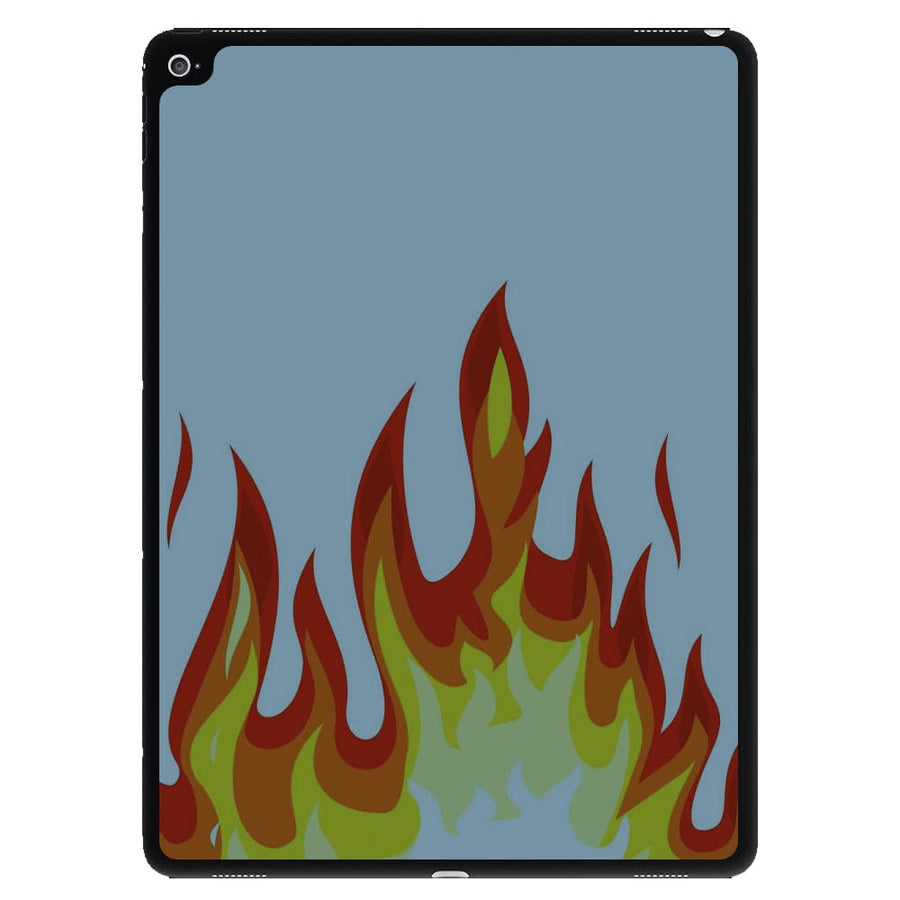 White Flame iPad Case