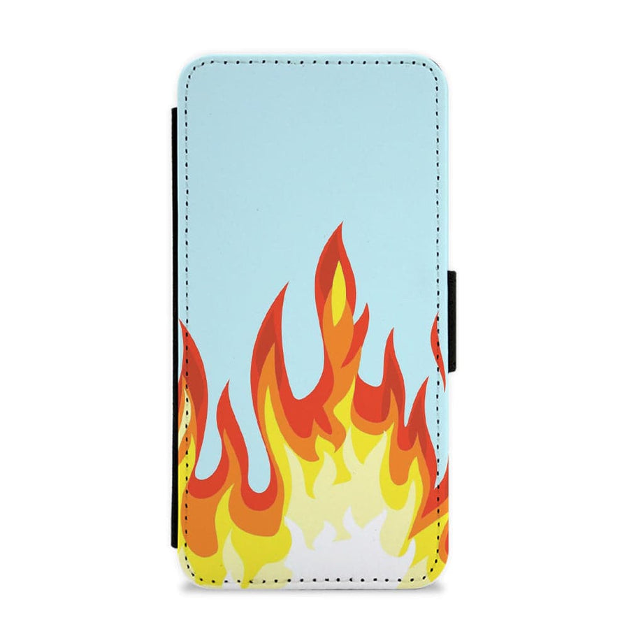 Blue Flame Flip / Wallet Phone Case
