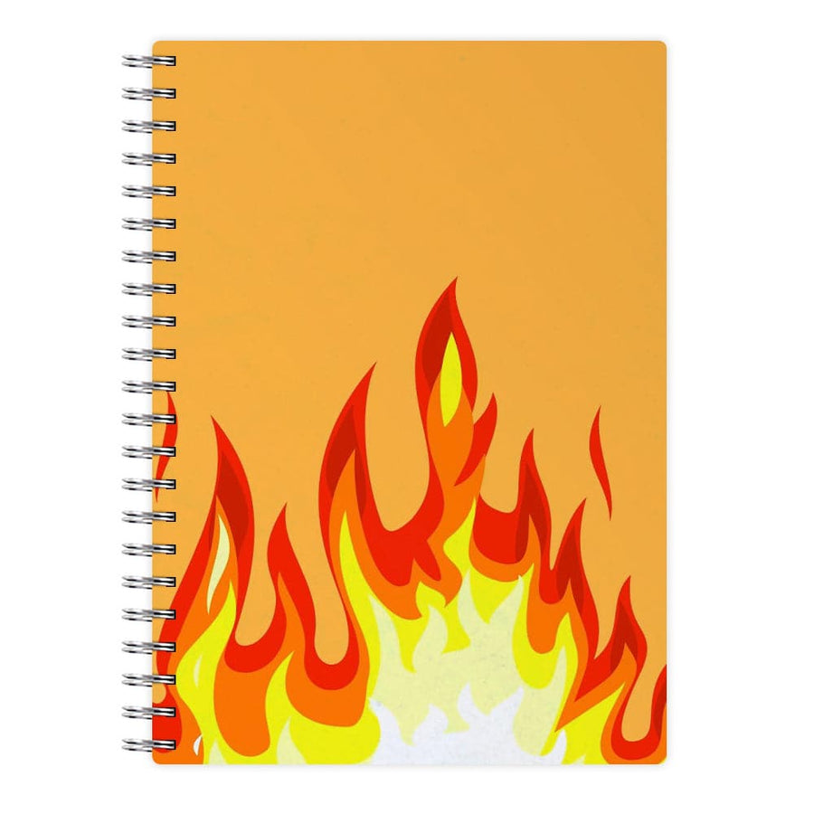 Orange Flame Notebook