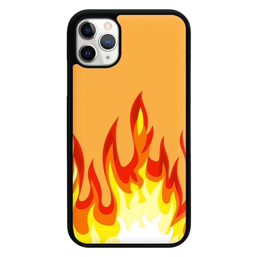 Orange Flame Phone Case