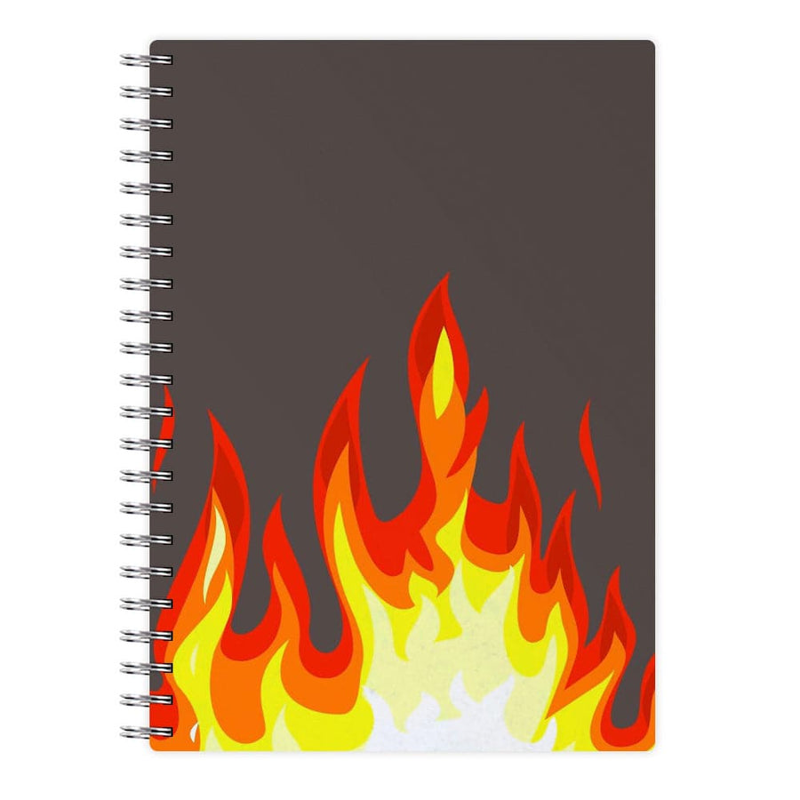 Grey Flame Notebook