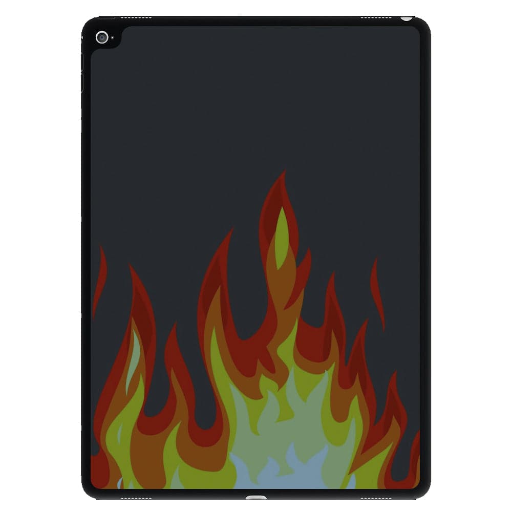 Grey Flame iPad Case