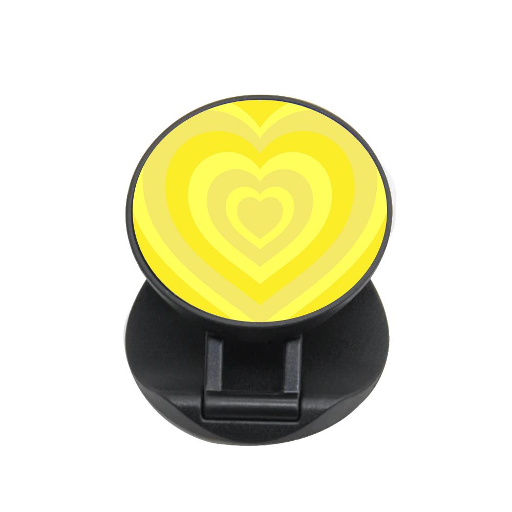 Yellow - Colourful Hearts FunGrip