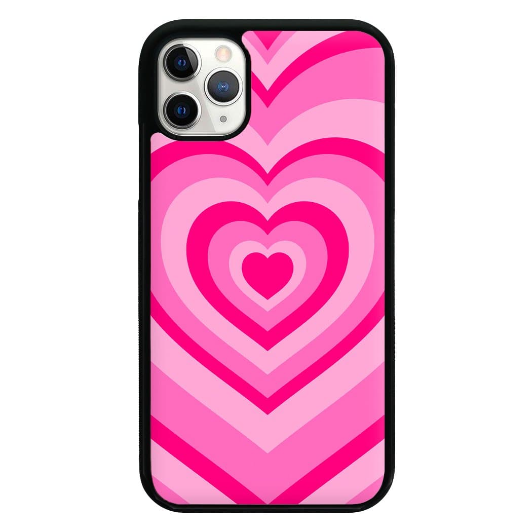Pink - Colourful Hearts Phone Case