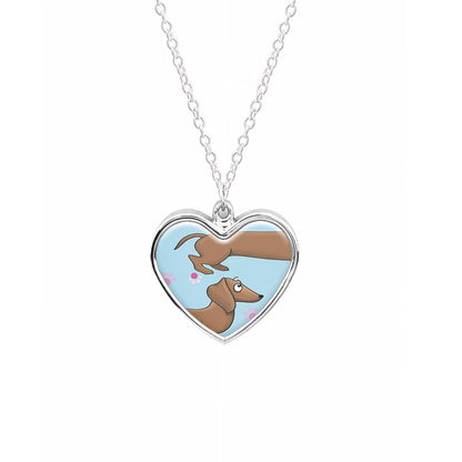 Dachshund 360 Necklace