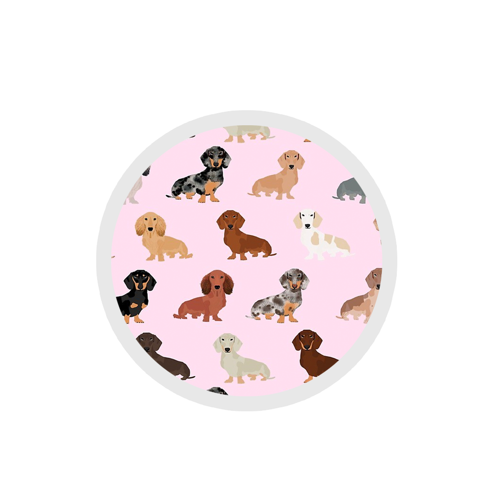 Dachshund Breed Pattern Sticker