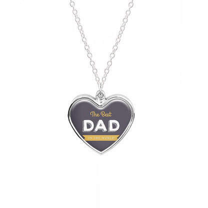 Best Dad In The World Necklace