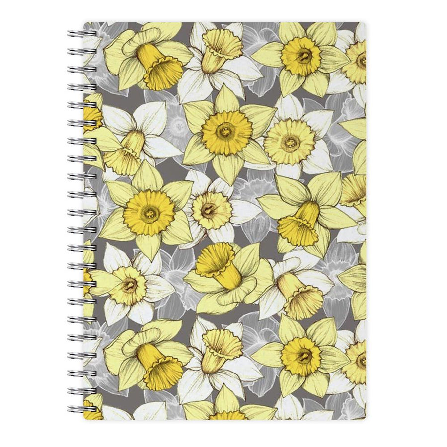 Daffodil Daze - Spring Pattern Notebook - Fun Cases