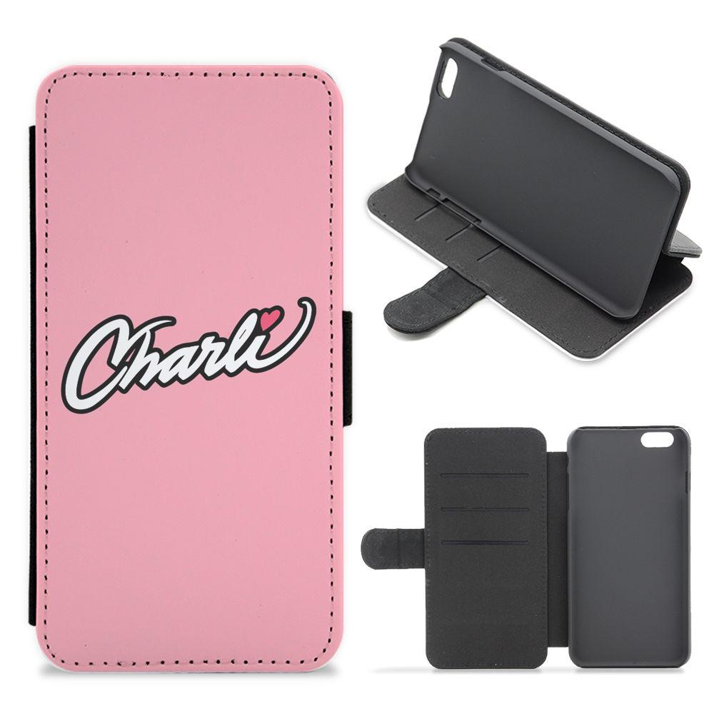 Charli Heart - Charlie D'Amelio Flip / Wallet Phone Case