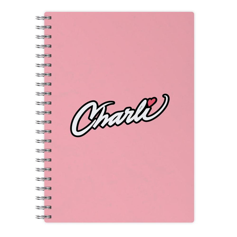 Charli Heart - Charlie D'Amelio Notebook