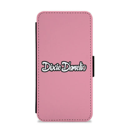 Dixie D'Amelio Heart Flip / Wallet Phone Case