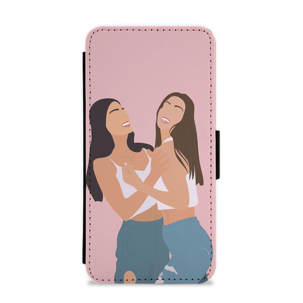 D'Amelio Sisters Flip / Wallet Phone Case