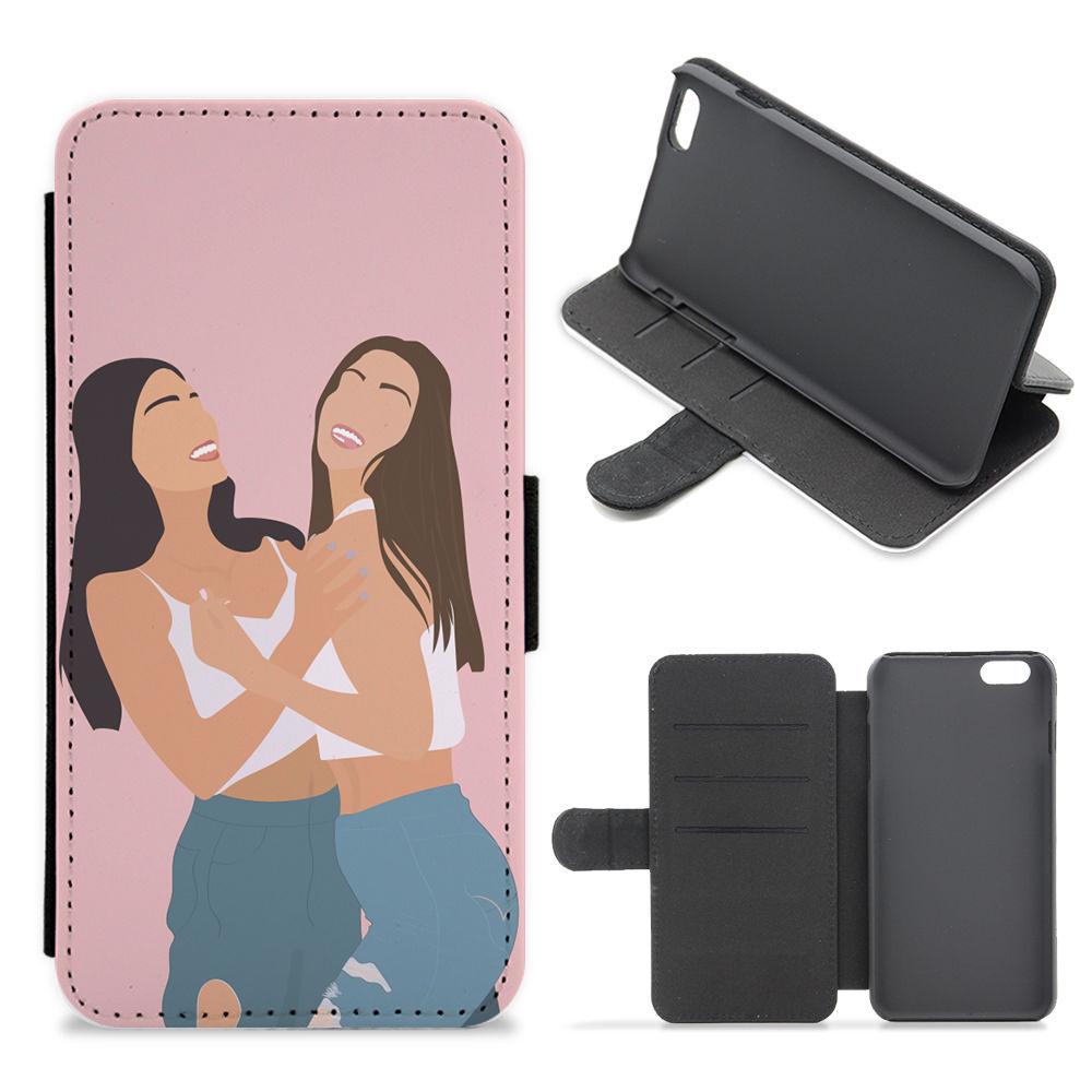 D'Amelio Sisters Flip / Wallet Phone Case