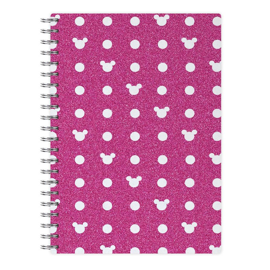 Mickey Polkadot Pink Disney Notebook - Fun Cases
