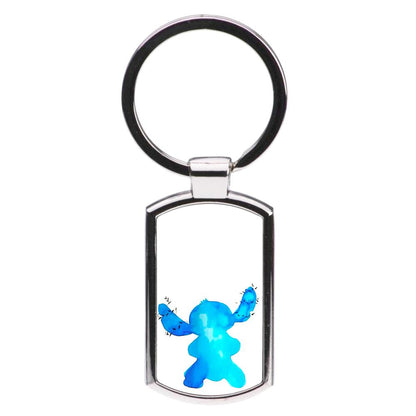 Watercolour Stitch Disney Luxury Keyring