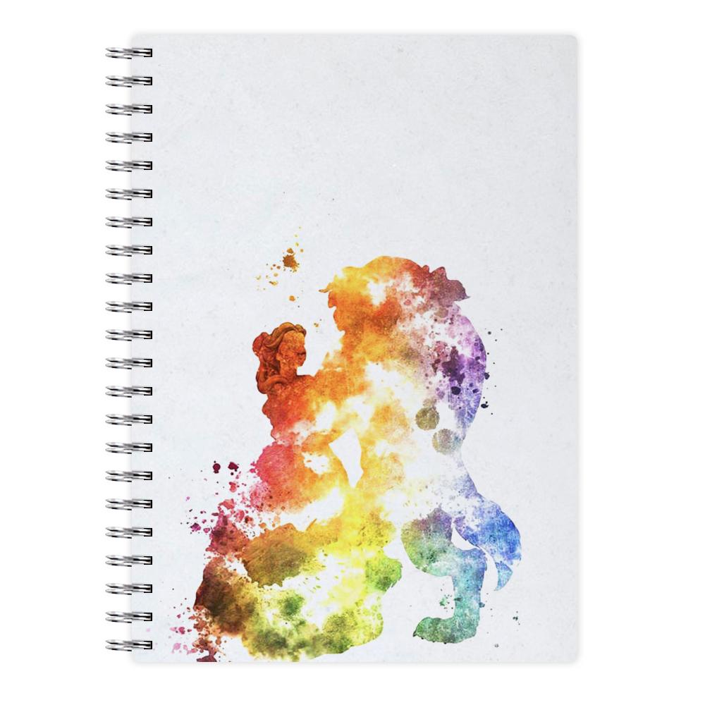 Watercolour Beauty and the Beast Disney Notebook - Fun Cases
