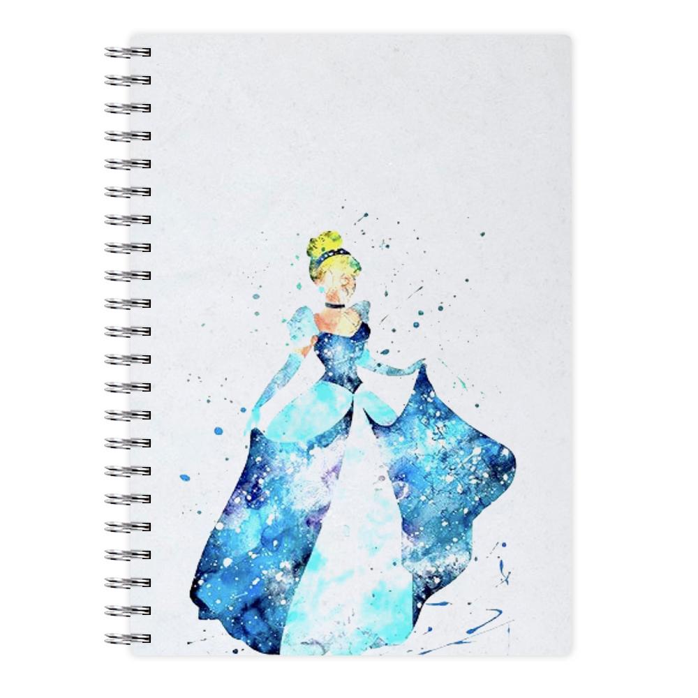 Watercolour Cinderella Disney Notebook - Fun Cases