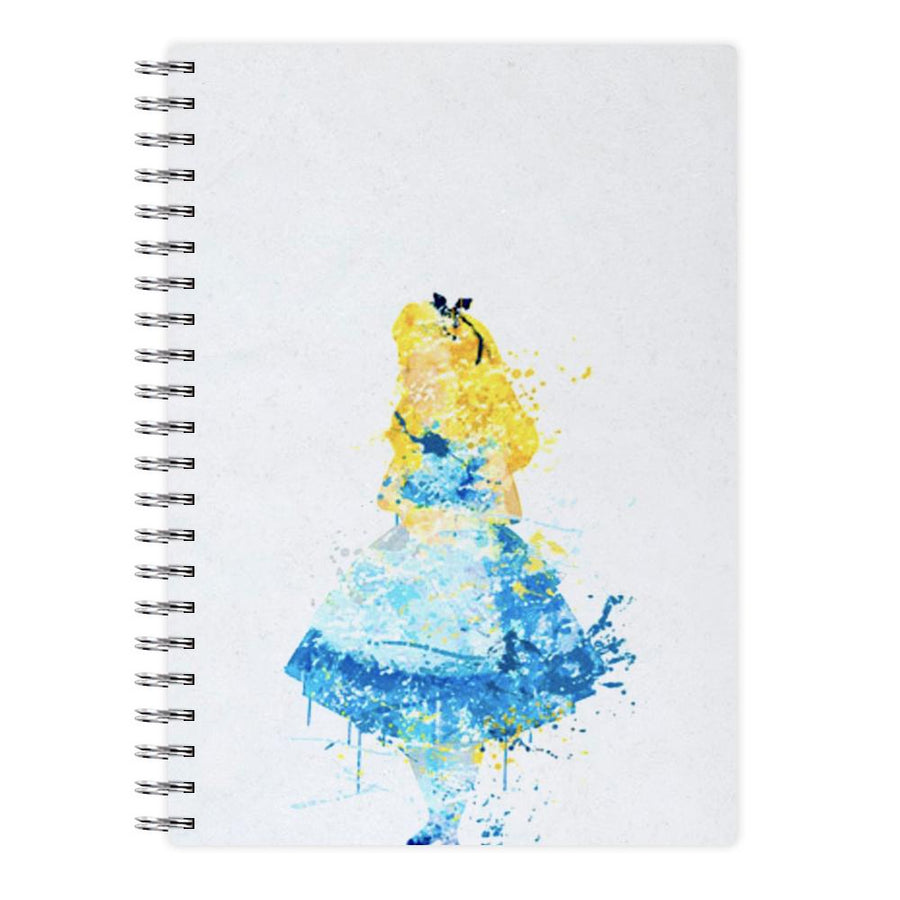 Watercolour Alice in Wonderland Disney Notebook - Fun Cases