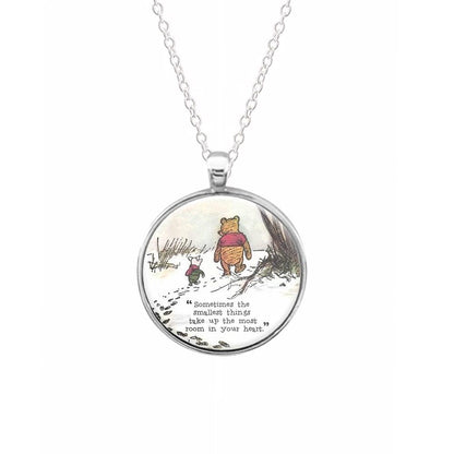 Sometimes The Smallest Things - Winnie The Pooh Keyring - Fun Cases