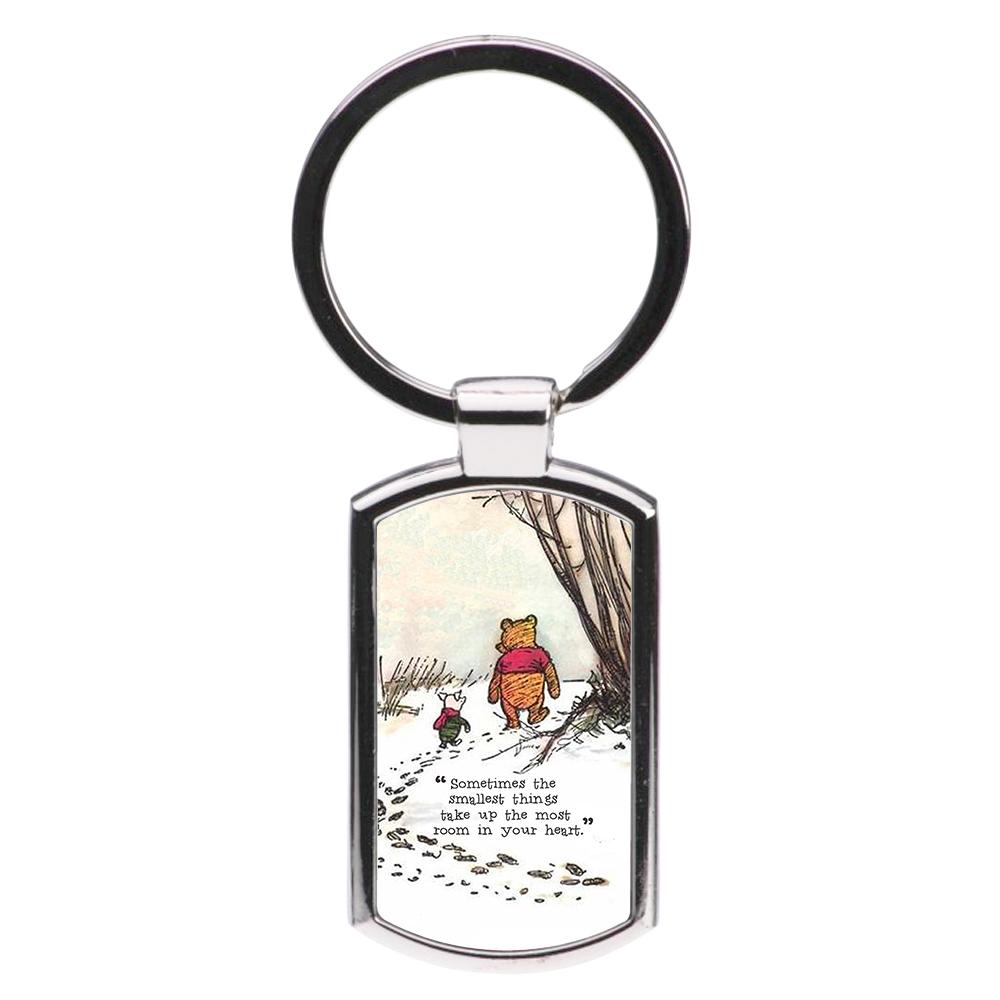 Sometimes The Smallest Things - Winnie The Pooh Luxury Keyring