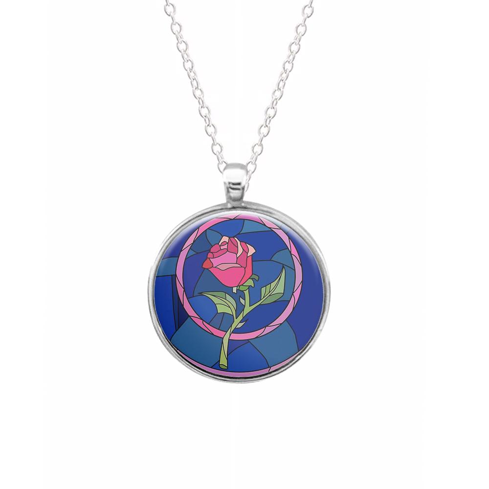 Glass Rose - Beauty and the Beast Keyring - Fun Cases