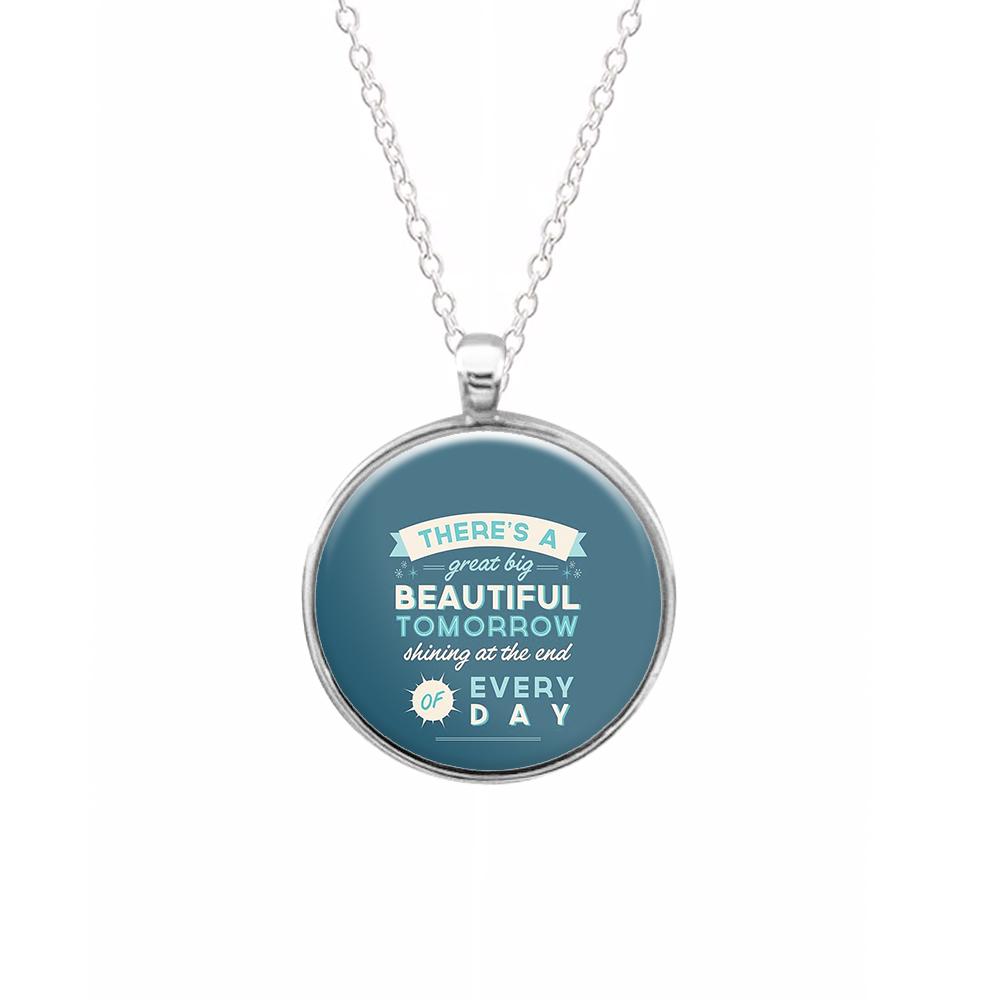 There's A Great Big Beautiful Tomorrow Keyring - Fun Cases