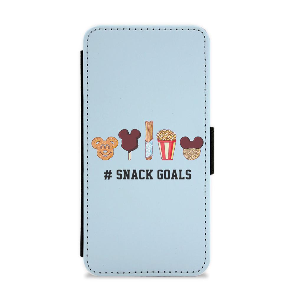 Snack Goals - Disney Flip / Wallet Phone Case
