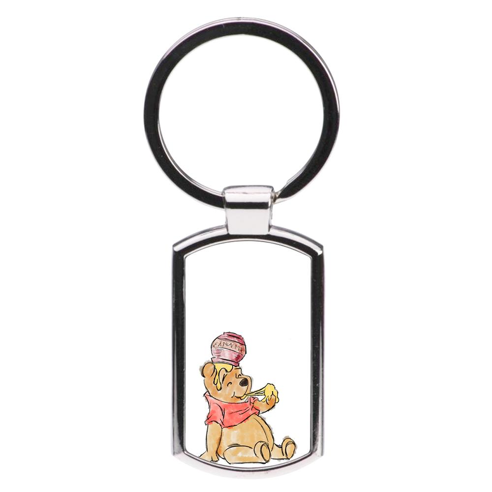 Winnie The Pooh Sketch - Disney Luxury Keyring