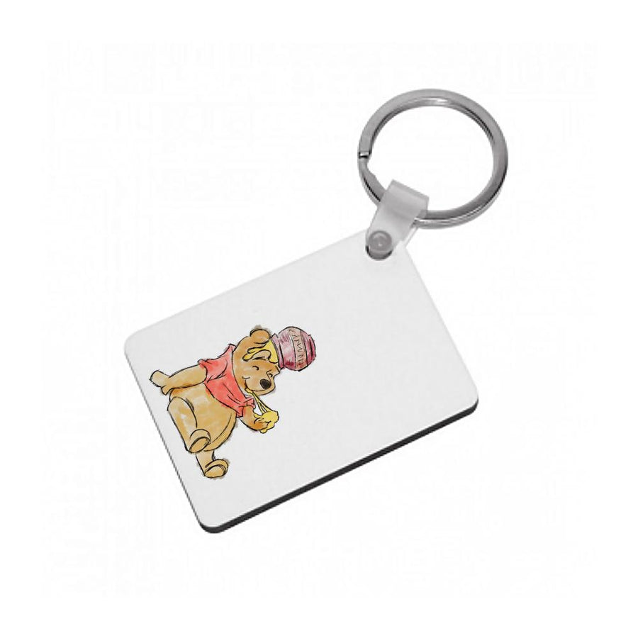 Winnie The Pooh Sketch - Disney Keyring