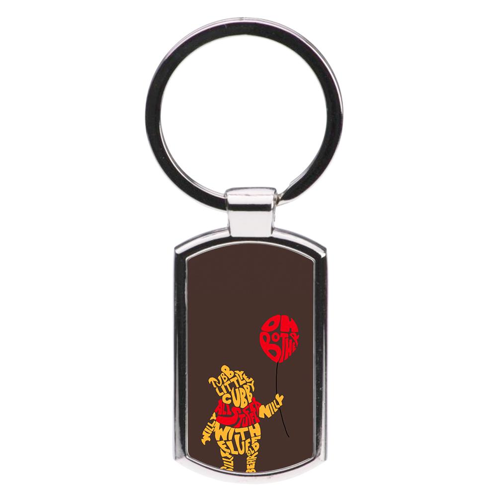 Winnie In Words - Disney Luxury Keyring