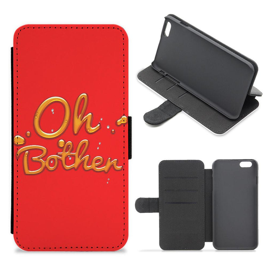Oh Bother - Winnie The Pooh Disney Flip / Wallet Phone Case